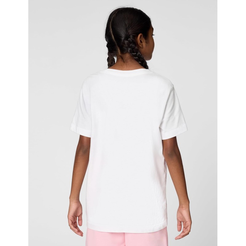 Nike K NSW Tee EMB Futura Lbr Top Unisex - Bambini e Ragazzi - 14-15 anni White Nike K NSW Tee EMB Futura Lbr Top Unisex - Bambini e Ragazzi - 14-15 anni White