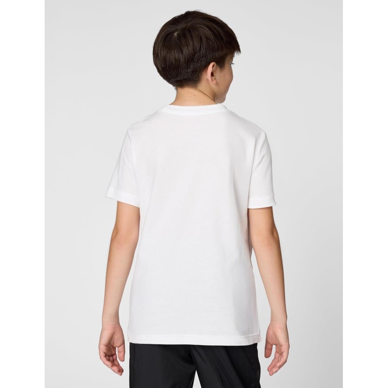 Nike K NSW Tee EMB Futura Lbr Top Unisex - Bambini e Ragazzi - 14-15 anni White Nike K NSW Tee EMB Futura Lbr Top Unisex - Bambini e Ragazzi - 14-15 anni White
