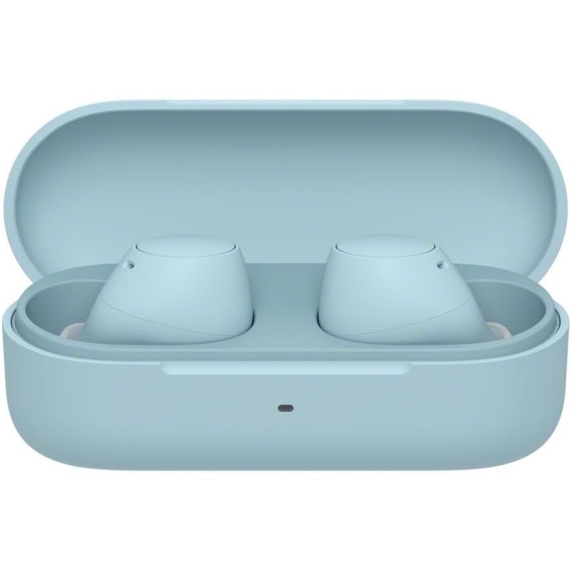 Sony WFC510 | Cuffie True Wireless - Piccole e leggere, Connessione Bluetooth Multipoint, Ambient Sound, Classificazione IPX4, Spotify Tap, Ricarica Rapida, Batteria da 22 ore, iOS e Android -Blu - Blu