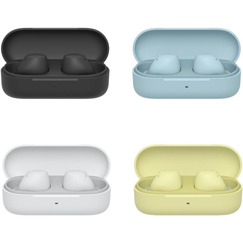 Sony WFC510 | Cuffie True Wireless - Piccole e leggere, Connessione Bluetooth Multipoint, Ambient Sound, Classificazione IPX4, Spotify Tap, Ricarica Rapida, Batteria da 22 ore, iOS e Android -Blu - Blu