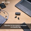 Sony WFC510 | Cuffie True Wireless - Piccole e leggere, Connessione Bluetooth Multipoint, Ambient Sound, Classificazione IPX4, Spotify Tap, Ricarica Rapida, Batteria da 22 ore, iOS e Android -Blu - Blu