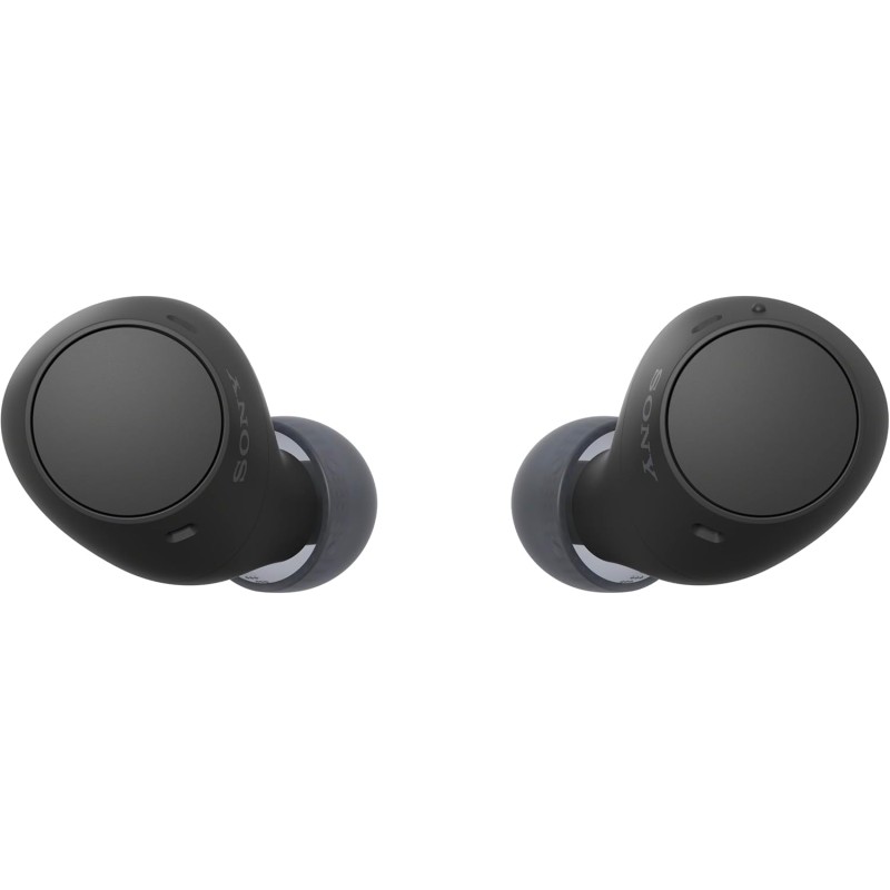 Sony WFC510 | Cuffie True Wireless - Piccole e leggere, Connessione Bluetooth Multipoint, Ambient Sound, Classificazione IPX4, Spotify Tap, Ricarica Rapida, Batteria da 22 ore, iOS e Android-Nero - Nero
