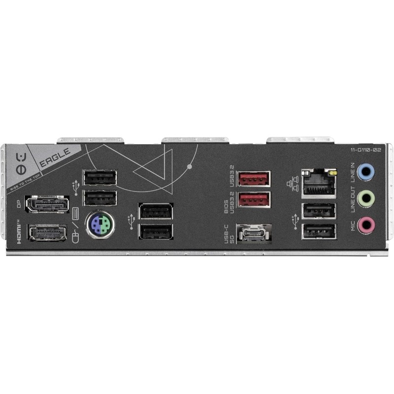 GIGABYTE B650 EAGLE Scheda madre - AMD Ryzen serie 9000, VRM a 12+2+2 fasi, fino a 7600 MHz DDR5 (OC), 1xPCIe 5.0 + 2xPCIe 4.0 M.2, LAN GbE, USB 3.2 Gen 2 GIGABYTE B650 EAGLE Scheda madre - AMD Ryzen serie 9000, VRM a 12+2+2 fasi, fino a 7600 MHz DDR5 (OC), 1xPCIe 5.0 + 2xPCIe 4.0 M.2, LAN GbE, USB 3.2 Gen 2