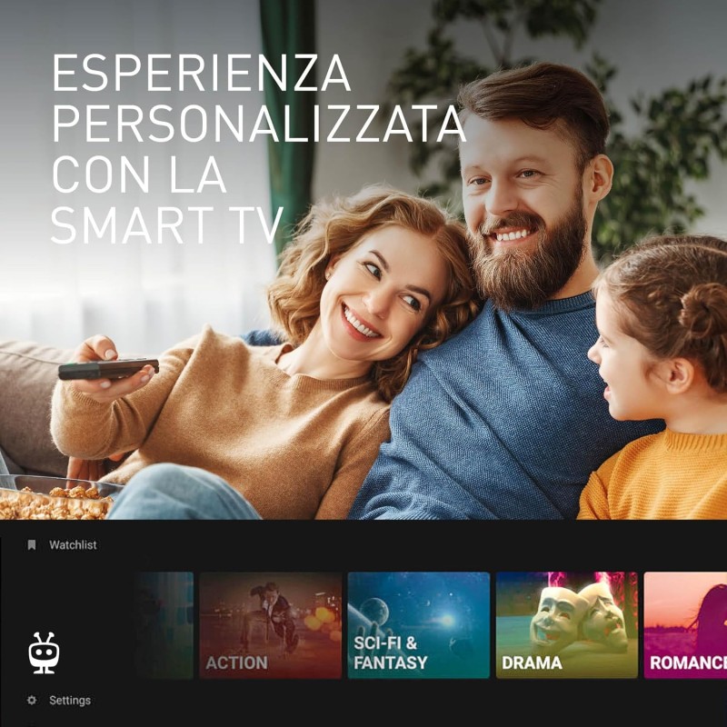 Panasonic TB-32S40AEZ, Serie S40 32 pollici Smart TV LED HD, 2024, TiVo, Controllo Vocale Google e Alexa, Game Mode, Media Player, HDR, HDMI, WLAN, Per un'Esperienza Visiva Ottimale - 32" Panasonic TB-32S40AEZ, Serie S40 32 pollici Smart TV LED HD, 2024, TiVo, Controllo Vocale Google e Alexa, Game Mode, Media Player, HDR, HDMI, WLAN, Per un'Esperienza Visiva Ottimale - 32"