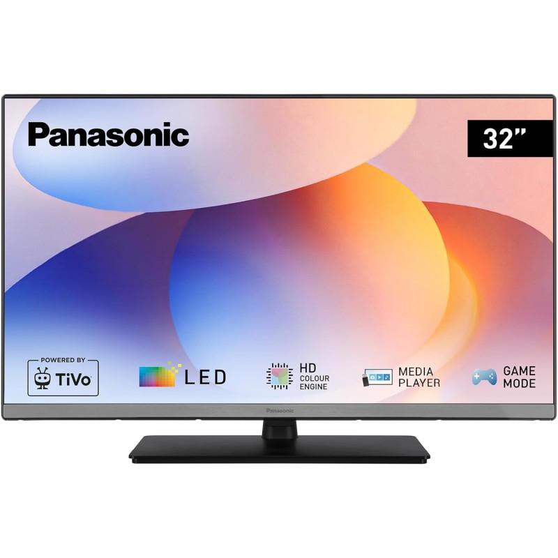 Panasonic TB-32S40AEZ, Serie S40 32 pollici Smart TV LED HD, 2024, TiVo, Controllo Vocale Google e Alexa, Game Mode, Media Player, HDR, HDMI, WLAN, Per un'Esperienza Visiva Ottimale - 32" Panasonic TB-32S40AEZ, Serie S40 32 pollici Smart TV LED HD, 2024, TiVo, Controllo Vocale Google e Alexa, Game Mode, Media Player, HDR, HDMI, WLAN, Per un'Esperienza Visiva Ottimale - 32"
