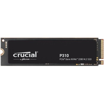 Crucial P310 SSD 1TB PCIe Gen4 NVMe M.2 2280, fino a 7.100 MB/s, Compatibile con Notebook e PC Desktop, Hard Disk Interno - CT1000P310SSD801 - 1TB