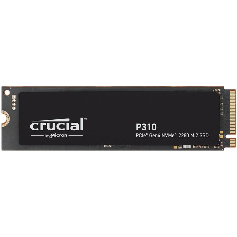 Crucial P310 SSD 1TB PCIe Gen4 NVMe M.2 2280, fino a 7.100 MB/s, Compatibile con Notebook e PC Desktop, Hard Disk Interno - CT1000P310SSD801 - 1TB Crucial P310 SSD 1TB PCIe Gen4 NVMe M.2 2280, fino a 7.100 MB/s, Compatibile con Notebook e PC Desktop, Hard Disk Interno - CT1000P310SSD801 - 1TB