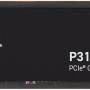 Crucial P310 SSD 1TB PCIe Gen4 NVMe M.2 2280, fino a 7.100 MB/s, Compatibile con Notebook e PC Desktop, Hard Disk Interno - CT1000P310SSD801 - 1TB