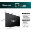 TV Hisense 100" QLED 4K 144Hz 100E7NQ, Smart TV VIDAA U8, Dolby Vision IQ, HDR 10+ Adaptive, 144hz Game Mode PRO, Dolby Atmos 2.1 con Subwoofer, Alexa Built-in, VIDAA Voice, Tuner DVB-T2/S2, lativù 4K - 100'' TV Hisense 100" QLED 4K 144Hz 100E7NQ, Smart TV VIDAA U8, Dolby Vision IQ, HDR 10+ Adaptive, 144hz Game Mode PRO, Dolby Atmos 2.1 con Subwoofer, Alexa Built-in, VIDAA Voice, Tuner DVB-T2/S2, lativù 4K - 100''