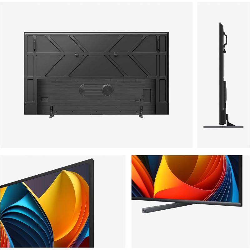 TV Hisense 100" QLED 4K 144Hz 100E7NQ, Smart TV VIDAA U8, Dolby Vision IQ, HDR 10+ Adaptive, 144hz Game Mode PRO, Dolby Atmos 2.1 con Subwoofer, Alexa Built-in, VIDAA Voice, Tuner DVB-T2/S2, lativù 4K - 100'' TV Hisense 100" QLED 4K 144Hz 100E7NQ, Smart TV VIDAA U8, Dolby Vision IQ, HDR 10+ Adaptive, 144hz Game Mode PRO, Dolby Atmos 2.1 con Subwoofer, Alexa Built-in, VIDAA Voice, Tuner DVB-T2/S2, lativù 4K - 100''