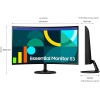 Samsung Monitor S36GD (S27D362), Curvo (1800R), 27'', 1920x1080 (Full HD), VA, 100Hz, 4ms (GtG), D-Sub, HDMI, Ingresso Audio, Eye Saver Mode, Flicker Free - 27'' Samsung Monitor S36GD (S27D362), Curvo (1800R), 27'', 1920x1080 (Full HD), VA, 100Hz, 4ms (GtG), D-Sub, HDMI, Ingresso Audio, Eye Saver Mode, Flicker Free - 27''