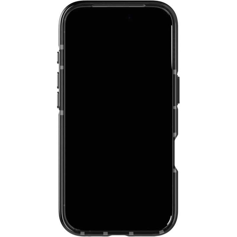 Tech21, EvoCheck, Custodia protettiva per iPhone 16, compatibile con MagSafe, colore: fumo - Smokey/Black