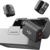 DJI Mic Mini (2 TX + 1 RX + Custodia di ricarica), microfono wireless, leggero, audio di alta qualità, 48 ore di utilizzo, cancellazione rumore, microfono senza fili per fotocamere/iPhone/Android,vlog