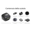 DJI Trasmettitore Mic Mini (Nero infinity),microfoni wireless, leggerissimo, audio di alta qualità, OsmoAudio, cancellazione del rumore, microfono senza fili per fotocamere/iPhone/Android, vlog