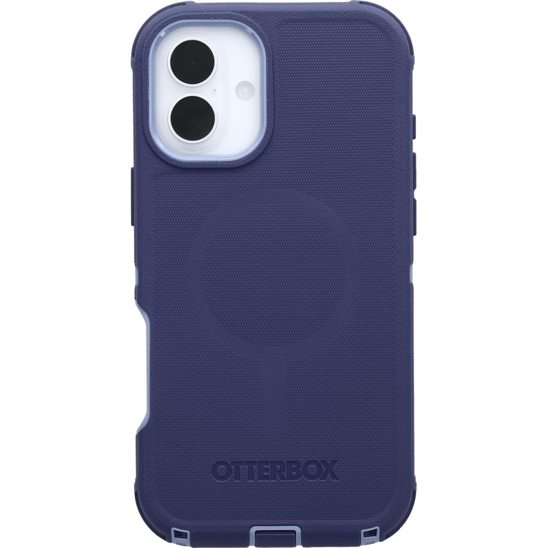 OtterBox Cover Defender Series MagSafe per iPhone 16 Plus, custodia protettiva antiurto, a prova di caduta, protezione estrema, testata 7x norme MIL-STD 810G, Viola - iPhone 16 Plus Viola