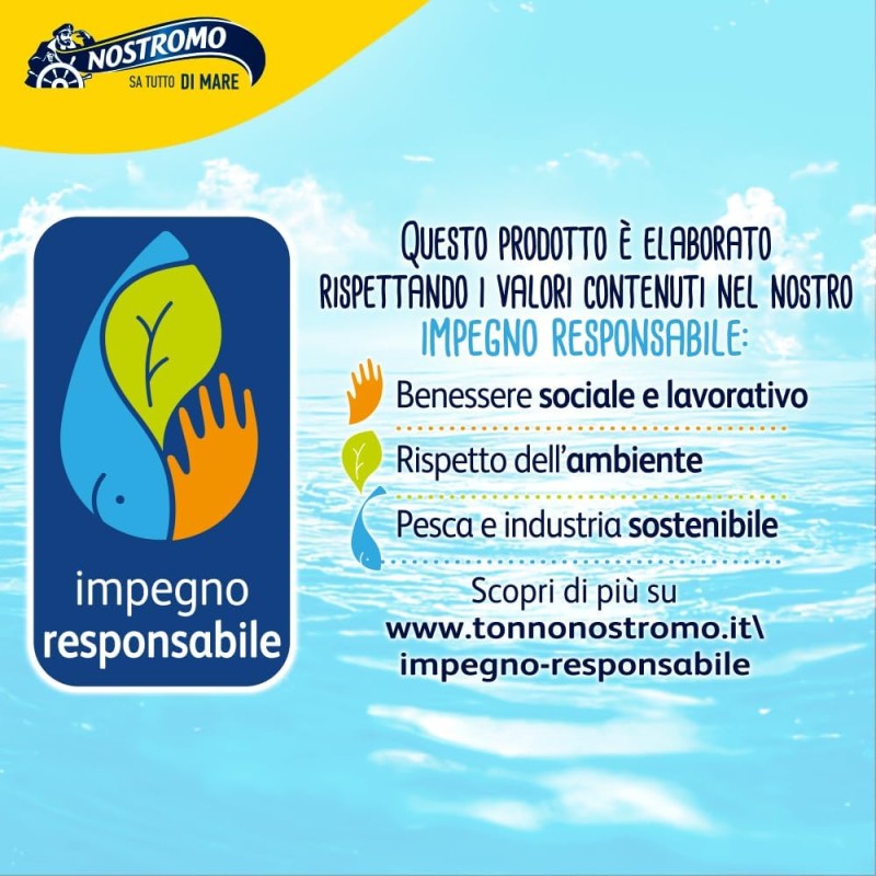 Nostromo - Tonno Apri Gira Facile il Morbido, 3 lattine da 65gr. All'olio di semi di girasole e olio extra vergine di oliva. Facile da servire, pronto da gustare. (Confezione da 3) - 65 g (Confezione da 9) Nostromo - Tonno Apri Gira Facile il Morbido, 3 lattine da 65gr. All'olio di semi di girasole e olio extra vergine di oliva. Facile da servire, pronto da gustare. (Confezione da 3) - 65 g (Confezione da 9)