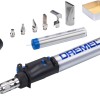 Dremel Saldatore senza fili Dremel Versatip 2000 - Kit di saldatura a gas butano con 7 punte intercambiabili per saldatura, bruciatura del legno, pirografia, creazione di gioielli, arte e artigianato