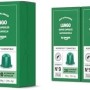 by Amazon Capsule Caffè Lungo compatibili con Nespresso, tostatura media, 100 unità, 5 confezioni da 20 - Certificato Rainforest Alliance (Confezione da 2) - 20 unità (Confezione da 10)