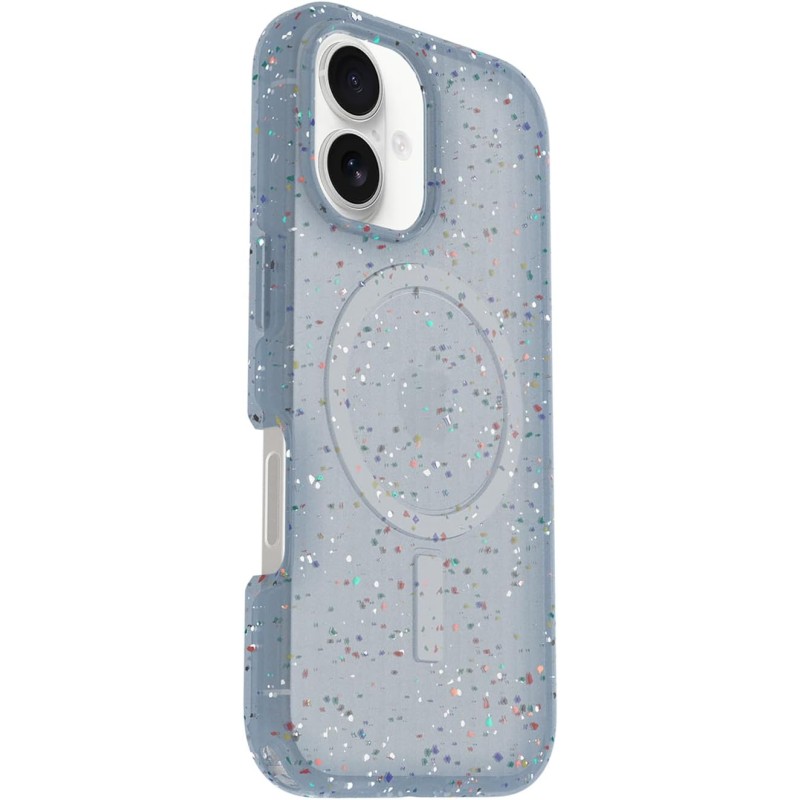 OtterBox Cover per iPhone 16 Symmetry Series Core MagSafe, resistente a shock e cadute, ultra sottile, protettiva, Testata 3x vs norme MIL-STD 810G, Blu - iPhone 16 Blu OtterBox Cover per iPhone 16 Symmetry Series Core MagSafe, resistente a shock e cadute, ultra sottile, protettiva, Testata 3x vs norme MIL-STD 810G, Blu - iPhone 16 Blu