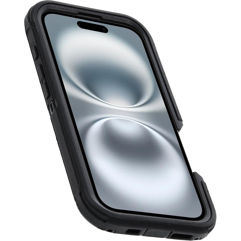 OtterBox Cover Defender Series MagSafe per iPhone 16, custodia protettiva antiurto, a prova di caduta, protezione estrema, testata 7x norme MIL-STD 810G, Nero - iPhone 16 Nero OtterBox Cover Defender Series MagSafe per iPhone 16, custodia protettiva antiurto, a prova di caduta, protezione estrema, testata 7x norme MIL-STD 810G, Nero - iPhone 16 Nero