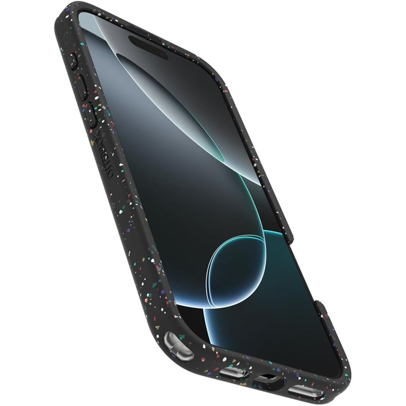 OtterBox Cover per iPhone 16 Pro Max Symmetry Series Core MagSafe, resistente a shock e cadute, ultra sottile, protettiva, Testata 3x vs norme MIL-STD 810G, Nero - iPhone 16 Pro Max Nero OtterBox Cover per iPhone 16 Pro Max Symmetry Series Core MagSafe, resistente a shock e cadute, ultra sottile, protettiva, Testata 3x vs norme MIL-STD 810G, Nero - iPhone 16 Pro Max Nero