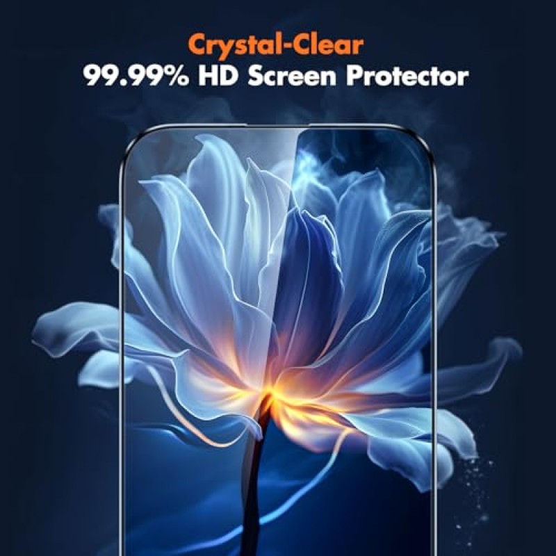 UNBREAKcable Pellicola iPhone 16 Pro Max, Completa Vetro Temperato Film, Antigraffio, Durezza 9H, Grado Militare, 99,99% HD, Tocco Sensibile, 3 pezzi - iPhone 16 Pro Max UNBREAKcable Pellicola iPhone 16 Pro Max, Completa Vetro Temperato Film, Antigraffio, Durezza 9H, Grado Militare, 99,99% HD, Tocco Sensibile, 3 pezzi - iPhone 16 Pro Max