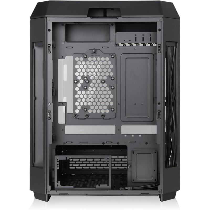 Thermaltake The Tower 600 Mid Tower Chassis | Connettori nascosti | Nero - Nero Thermaltake The Tower 600 Mid Tower Chassis | Connettori nascosti | Nero - Nero