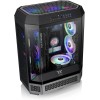 Thermaltake The Tower 600 Mid Tower Chassis | Connettori nascosti | Nero - Nero Thermaltake The Tower 600 Mid Tower Chassis | Connettori nascosti | Nero - Nero