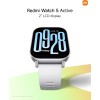 Xiaomi Redmi Watch 5 Active, Smartwatch con display LCD 2", Chiamate Bluetooth, Autonomia 18 giorni, Resistenza Acqua 5ATM, Monitoraggio Frequenza Cardiaca e SpO2, 140+ modalità Fitness - Argento