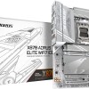 GIGABYTE X870 AORUS ELITE WIFI7 ICE Motherboard - Supports AMD Ryzen 9000 CPU, 16+2+2 Phase Digital VRM, up to 8000MHz DDR5 (OC), 3xPCIe 5.0, Wi-Fi 7, 2.5GbE LAN, USB 4