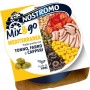 Nostromo Mix&Go Piatto Pronto Mediterraneo 190g – Tonno, Farro e Capperi – Pasto Veloce e Salutare, Ideale per Pranzo On-The-Go