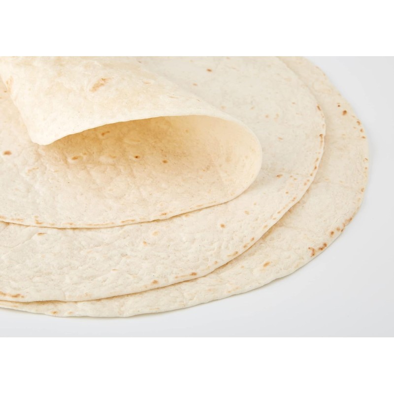 Santa Maria, Maxi Wrap Tortillas Morbide, Pane Basso non Lievitato a Base di Farina di Frumento, 371 g (Confezione da 3)