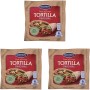 Santa Maria, Maxi Wrap Tortillas Morbide, Pane Basso non Lievitato a Base di Farina di Frumento, 371 g (Confezione da 3)
