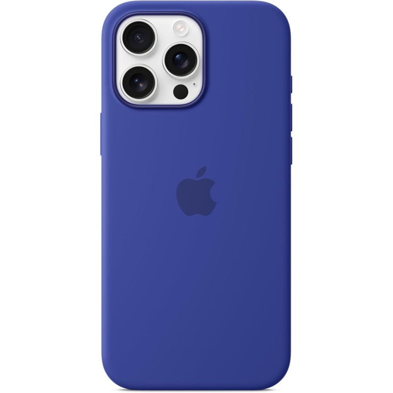 Apple Custodia MagSafe cover in silicone per iPhone 16 Pro Max - Blu oltremare - Blu oltremare Apple Custodia MagSafe cover in silicone per iPhone 16 Pro Max - Blu oltremare - Blu oltremare