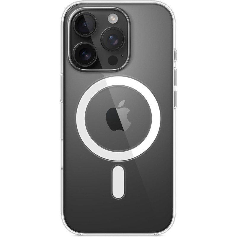Apple Custodia MagSafe cover trasparente per iPhone 16 Pro - Trasparente Apple Custodia MagSafe cover trasparente per iPhone 16 Pro - Trasparente