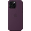 Apple Custodia MagSafe cover in silicone per iPhone 16 Pro Max - Prugna - Prugna Apple Custodia MagSafe cover in silicone per iPhone 16 Pro Max - Prugna - Prugna