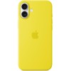 Apple Custodia MagSafe cover in silicone per iPhone 16 Plus - Giallo carambola - Giallo carambola Apple Custodia MagSafe cover in silicone per iPhone 16 Plus - Giallo carambola - Giallo carambola