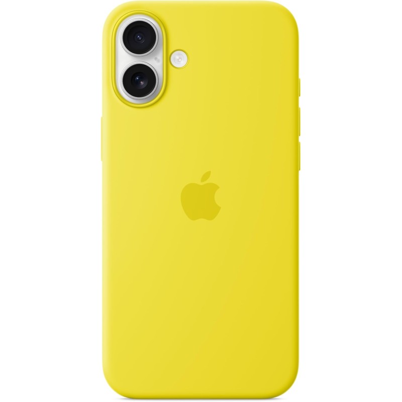 Apple Custodia MagSafe cover in silicone per iPhone 16 Plus - Giallo carambola - Giallo carambola Apple Custodia MagSafe cover in silicone per iPhone 16 Plus - Giallo carambola - Giallo carambola