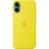 Apple Custodia MagSafe cover in silicone per iPhone 16 Plus - Giallo carambola - Giallo carambola Apple Custodia MagSafe cover in silicone per iPhone 16 Plus - Giallo carambola - Giallo carambola