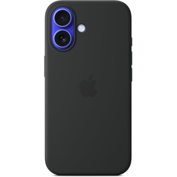 Apple Custodia MagSafe cover in silicone per iPhone 16 - Nero ​​​​​​​ - Nero