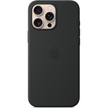 Apple Custodia MagSafe cover in silicone per iPhone 16 Pro Max - Nero - Nero Apple Custodia MagSafe cover in silicone per iPhone 16 Pro Max - Nero - Nero