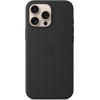 Apple Custodia MagSafe cover in silicone per iPhone 16 Pro Max - Nero - Nero Apple Custodia MagSafe cover in silicone per iPhone 16 Pro Max - Nero - Nero
