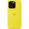 Apple Custodia MagSafe cover in silicone per iPhone 16 Pro - Giallo carambola - Giallo carambola Apple Custodia MagSafe cover in silicone per iPhone 16 Pro - Giallo carambola - Giallo carambola