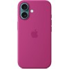 Apple Custodia MagSafe cover in silicone per iPhone 16 - Fucsia - Fucsia Apple Custodia MagSafe cover in silicone per iPhone 16 - Fucsia - Fucsia