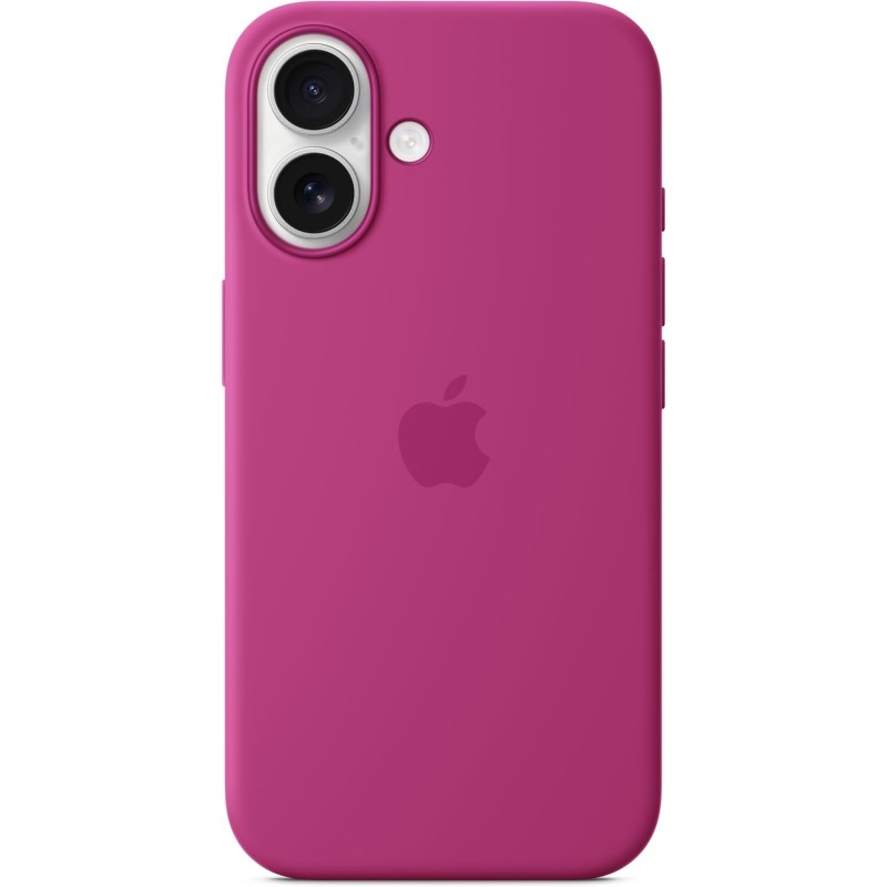 Apple Custodia MagSafe cover in silicone per iPhone 16 - Fucsia - Fucsia Apple Custodia MagSafe cover in silicone per iPhone 16 - Fucsia - Fucsia