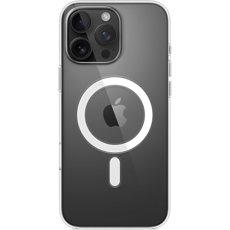 Apple Custodia MagSafe cover trasparente per iPhone 16 Pro Max - Trasparente Apple Custodia MagSafe cover trasparente per iPhone 16 Pro Max - Trasparente