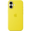 Apple Custodia MagSafe cover in silicone per iPhone 16 - Giallo carambola - Giallo carambola Apple Custodia MagSafe cover in silicone per iPhone 16 - Giallo carambola - Giallo carambola