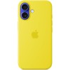 Apple Custodia MagSafe cover in silicone per iPhone 16 - Giallo carambola - Giallo carambola Apple Custodia MagSafe cover in silicone per iPhone 16 - Giallo carambola - Giallo carambola