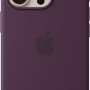 Apple Custodia MagSafe cover in silicone per iPhone 16 Pro - Prugna ​​​​​​​ - Prugna