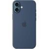 Apple Custodia MagSafe cover in silicone per iPhone 16 Plus - Denim - Denim Apple Custodia MagSafe cover in silicone per iPhone 16 Plus - Denim - Denim